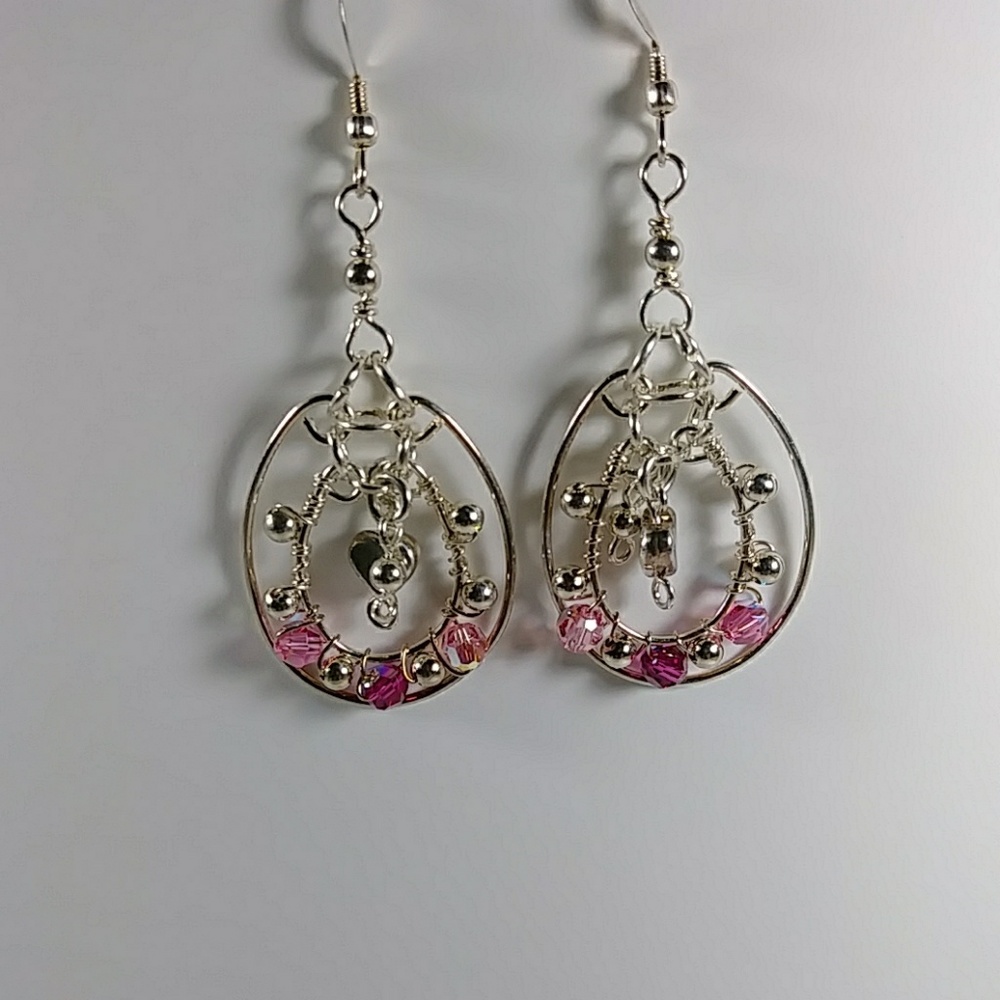 Loving Hearts Earrings by Vekasy's